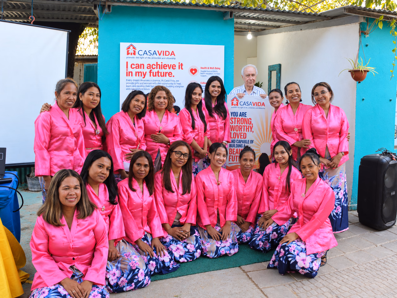 Casa Vida care team including social workers group photo