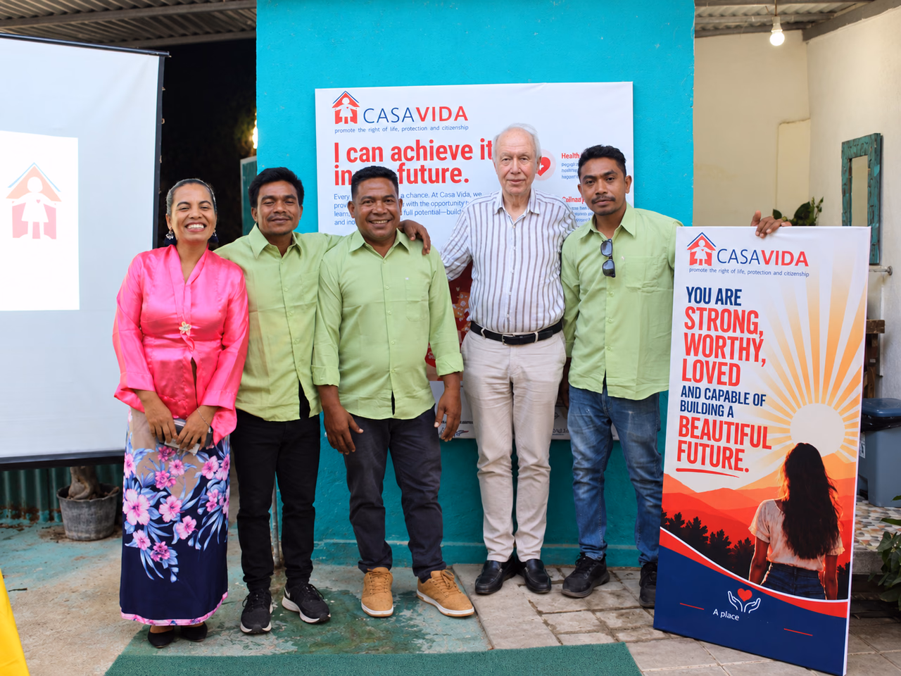 Casa Vida drivers and logistics team group photo