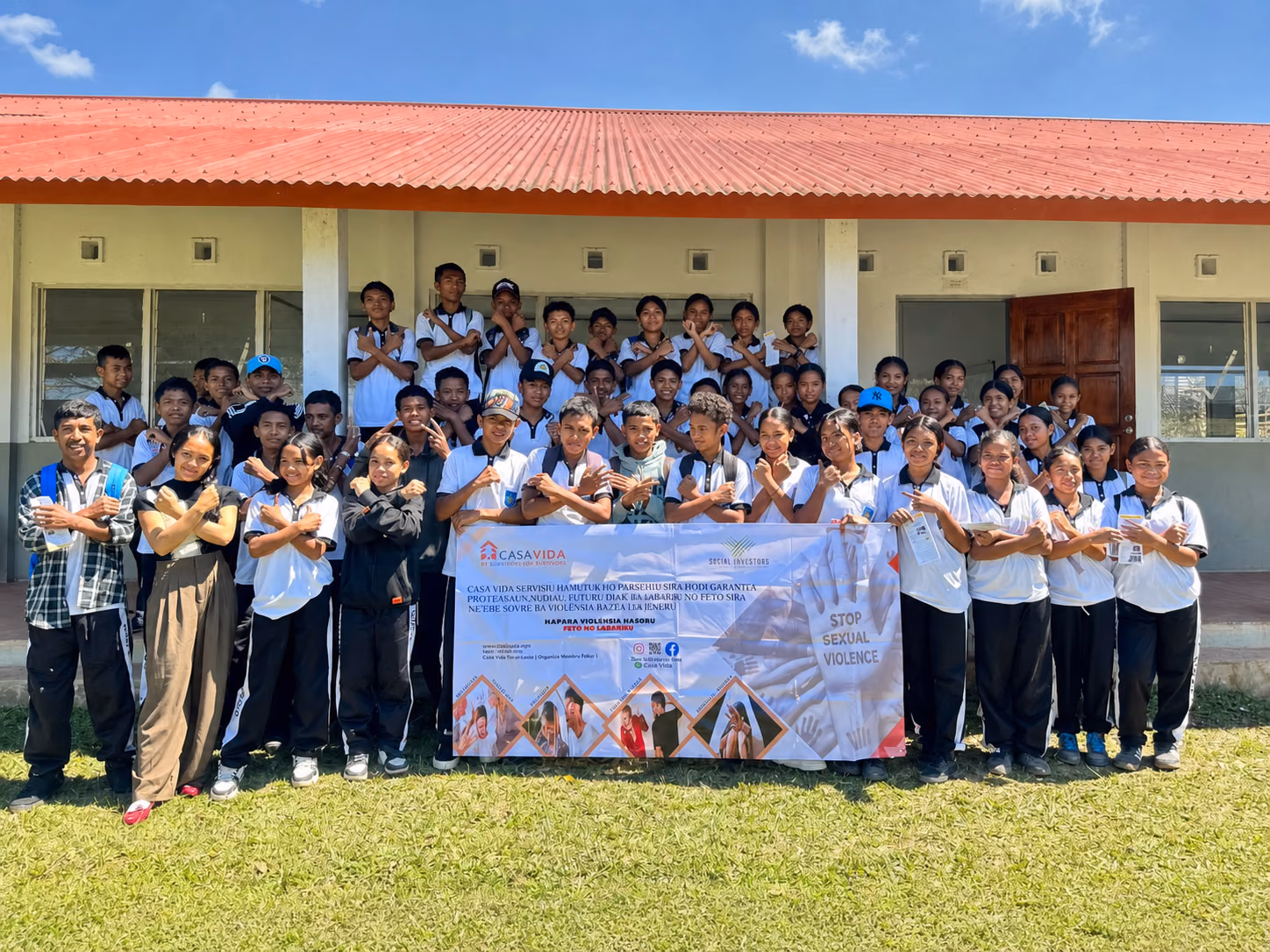 Raising awareness of violence against women and children